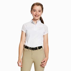 Kids' Ariat Aptos Vent Show Riding Pants White | SOHA-95281