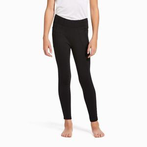 Kids' Ariat Attain Full Seat Grip Riding Pants Black | CVDJ-67819