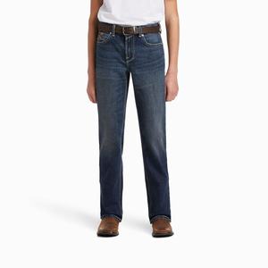Kids' Ariat B4 Relaxed Augustus Cut Skinny Jeans Multicolor | QIKV-54831