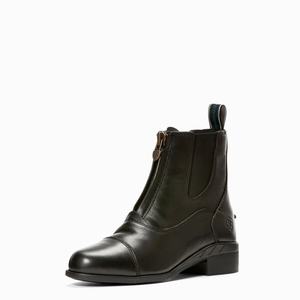 Kids' Ariat Devon IV Paddock Riding Boots Black | PAGZ-87016