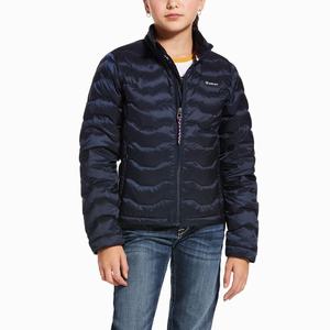 Kids' Ariat Ideal 3.0 Jackets Navy | SAXK-95218