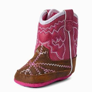 Kids' Ariat Infant Lil' Stompers Alexandria Western Boots Pink | JDNS-40631