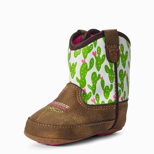 Kids' Ariat Infant Lil' Stompers Anaheim Western Boots White | PNAY-75360