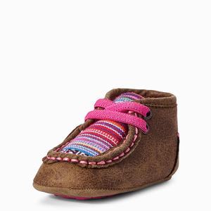 Kids' Ariat Infant Lil' Stompers Aurora Spitfire Casual Shoes Brown | WDBJ-42561