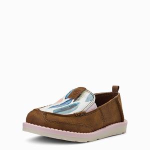 Kids' Ariat Lil' Stompers Anna Cruiser Western Boots Brown | NQGJ-94368