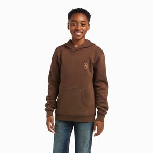 Kids' Ariat Patriot 2.0 Hoodie Brown / Brown | CLAV-64128