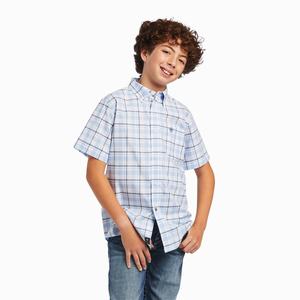 Kids' Ariat Pro Series Finnick Stretch Classic Fit Shirts Multicolor | SYED-91675