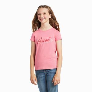 Kids' Ariat REAL Border Graphic Polo Shirts Multicolor | RYOB-32956