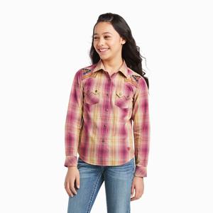 Kids' Ariat REAL Enchanting Shirts Multicolor | ZYPB-13906