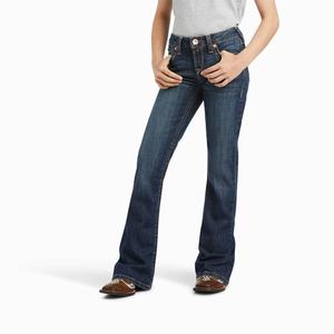 Kids' Ariat R.E.A.L. Vicky Skinny Jeans Multicolor | UQVO-31269