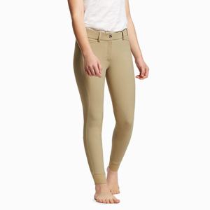 Kids' Ariat Tri Factor EQ Grip Riding Pants Brown | IVDC-60837