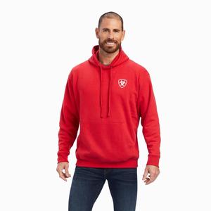 Men's Ariat 93 Liberty Hoodie Red | VFHB-59687