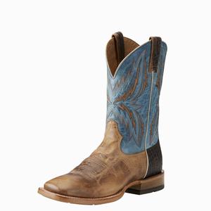 Men's Ariat Arena Rebound Western Boots Brown | KYWO-36250