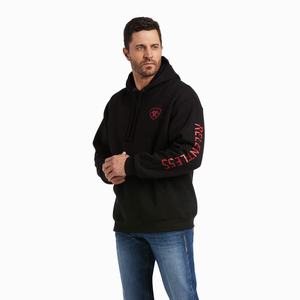 Men's Ariat Basic Hoodie Red | ISQZ-89036