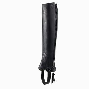 Men's Ariat Breeze Chap Half Chap Riding Boots Black | FEPV-43287