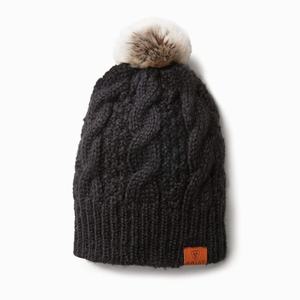 Men's Ariat Cable Hats Black | TUQG-28765