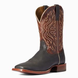 Men's Ariat Circuit Greeley Western Boots Black | CBRE-06421