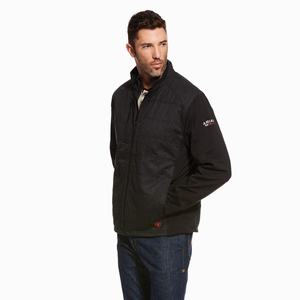 Men's Ariat FR Cloud 9 Insulated Jackets Black | MRFP-37854