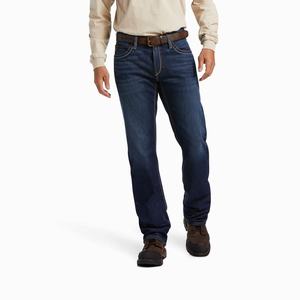 Men's Ariat FR M4 Relaxed DuraStretch Stillwell Cut Jeans Multicolor | IUBH-59781
