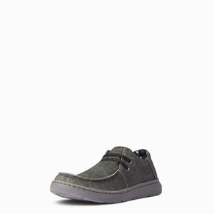Men's Ariat Hilo Stretch Sneakers Grey | LPER-54269