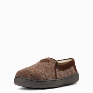 Men's Ariat Lincoln Slippers Brown | GWNQ-10379