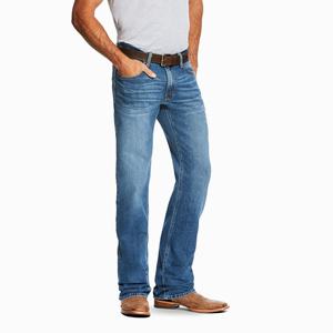 Men's Ariat M2 Relaxed Stretch Legacy Cut Pants Multicolor | AKQJ-46275