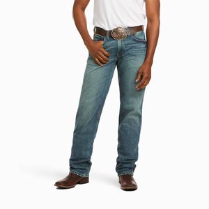 Men's Ariat M3 Loose Legacy Straight-Fit Jeans Multicolor | XMOY-89261