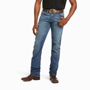 Men's Ariat M4 Low Rise Stretch Novato Cut Pants Multicolor | SIBZ-49153