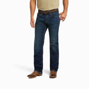 Men's Ariat M5 Stretch Remming Straight-Fit Jeans Multicolor | FWJL-02186