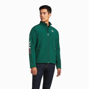 Men's Ariat New Team Softshell MEXICO Riding Pants Multicolor | ZPAS-35978