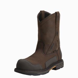Men's Ariat OverDrive XTR Waterproof Composite Toe Waterproof Boots Brown | GNCU-90163