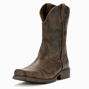 Men's Ariat Rambler Dress Boots Grey | LQYA-76851