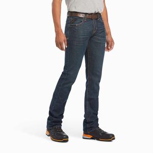 Men's Ariat Rebar M7 DuraStretch Edge Straight-Fit Jeans Multicolor | DYOU-16295