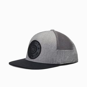 Men's Ariat Round Logo Patch Hats Grey | UXDC-87460