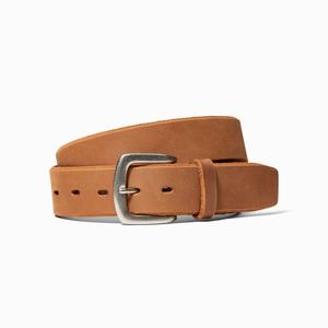 Men's Ariat Simple Embroidery Belts Brown | QDNY-91604