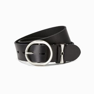 Men's Ariat Snaffle Belts Black | XUGF-05961