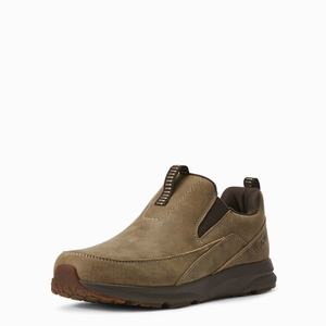 Men's Ariat Spitfire Slip On Sneakers Brown | DFSN-67935