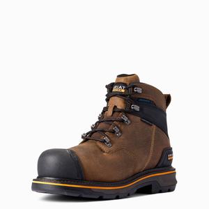 Men's Ariat Stump Jumper 6" Waterproof Composite Toe Waterproof Boots Multicolor | NKHW-76321