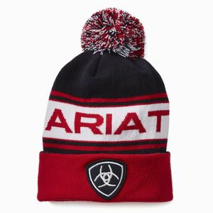 Men's Ariat Team Hats Navy / Red | JDQW-09732