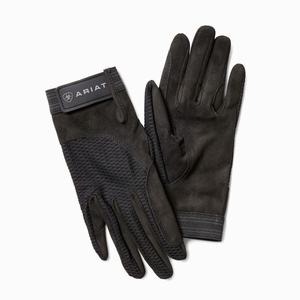 Women's Ariat Air Grip Gloves Black | HQPR-29176