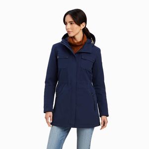 Women's Ariat Argentium Jackets Navy | RODP-65174