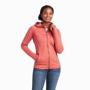 Women's Ariat Attain Full Zip Hoodie Multicolor | FUGV-62380