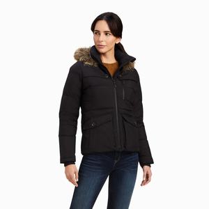 Women's Ariat Clairborne Jackets Black | TJCS-26819