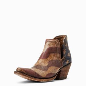 Women's Ariat Dixon Booties Multicolor | OXPZ-20318