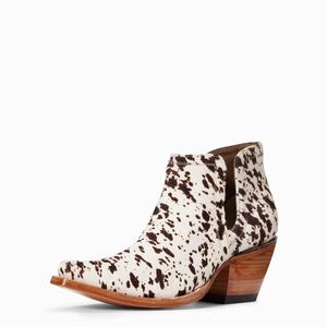 Women's Ariat Dixon Haircalf Booties Multicolor | HMVD-96385