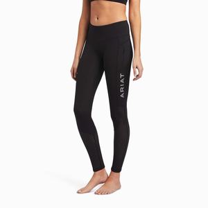 Women's Ariat Eos Full Seat Riding Pants Black | KNFB-76203