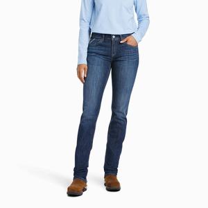 Women's Ariat FR PR DuraStretch Avelynn Jeans Multicolor | UWKT-95371