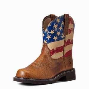 Women's Ariat Fatbaby Heritage Patriot Western Boots Multicolor | ZOTJ-06138