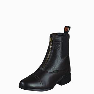 Women's Ariat Heritage Breeze Zip Paddock Riding Boots Chocolate | CWOY-94831