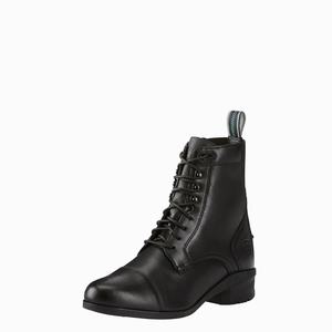 Women's Ariat Heritage IV Paddock Riding Boots Black | DVAX-49326